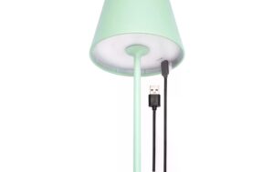 STT Tischleuchte Motion Lamp USB Luna 23LED ww, D12xH38cm, iceblue