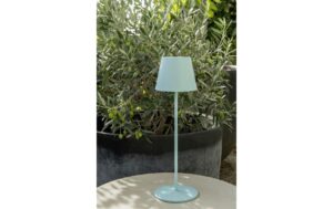 STT Tischleuchte Motion Lamp USB Luna 23LED ww, D12xH38cm, iceblue
