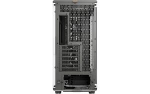 Fractal North XL Charcoal Weiss TG Clear 