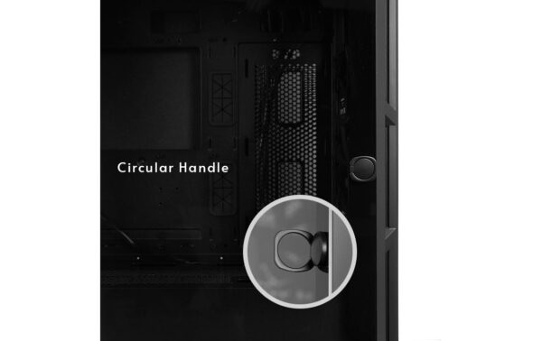 Chieftec Midi Tower GA-01B-M-OP, ohne NT 3x 2.5/2x 3.5, 1x USB-C, 2x USB A