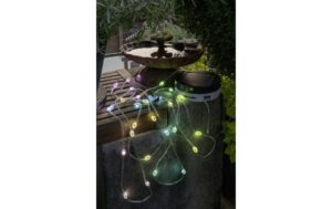 STT Solar Lichterkette Motion Light multi 33LED multicolor, 5m + Panel