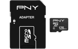 1670279_1 - Mediatech PNY microSDXC Card Perf Plus 128GB inkl. SD-Adapter, Schreiben: min. 10MB/s