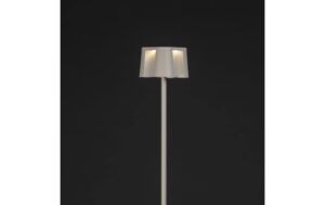 Konstsmide USB-Stehleuchte Nice Weiss LED ww 2700/3000K, Akku, Dimmbar / IP54