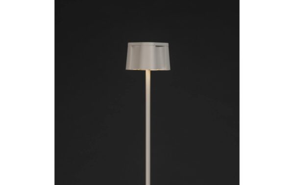 Konstsmide USB-Stehleuchte Nice Weiss LED ww 2700/3000K, Akku, Dimmbar / IP54