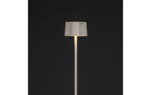 Konstsmide USB-Stehleuchte Nice Weiss LED ww 2700/3000K, Akku, Dimmbar / IP54