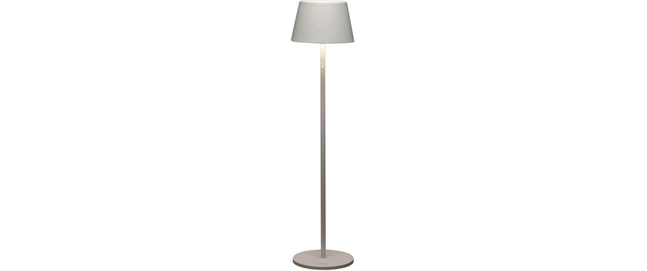 1672484 - Mediatech Konstsmide USB-Stehleuchte Pomezia Weiss LED ww/RGB Akku/Trafo, Dimmbar / IP54 kaufen Schweiz | Mediatech.ch