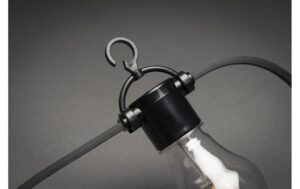 Konstsmide SOLAR-Lichterkette klar 10x LED bernsteinfarbe, inkl. Fernbedienung