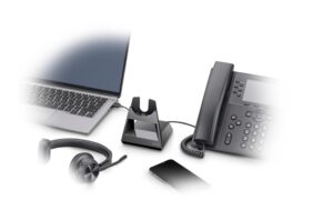 1673190_7 - Mediatech Poly Voyager 4310,USB-C,MS,Base Headset with Base