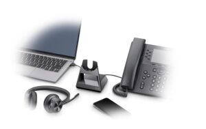 Poly Voyager 4320,USB-C,MS,Base Headset with Base