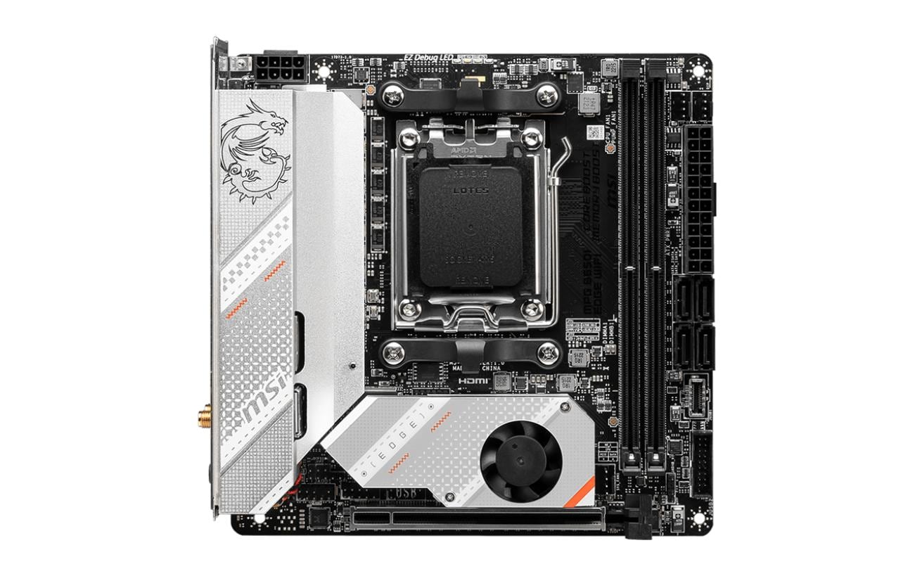 1673928_1 - Mediatech MSI MPG B650I EDGE WIFI, AM5, mini-ITX AMD B650, 2x DDR5, PCI-E 4.0, HDMI