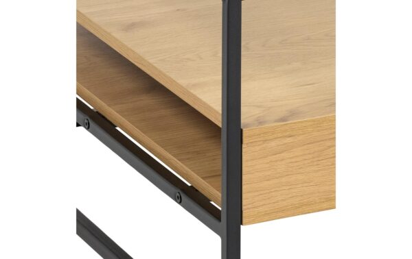 1675812_3 - Mediatech AC Design Couchtisch Randolf Stahl/Melamin/Glas, 80x80x40 cm