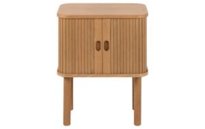 AC Design Beistelltisch Langley Eiche, 45x30x60 cm, Braun