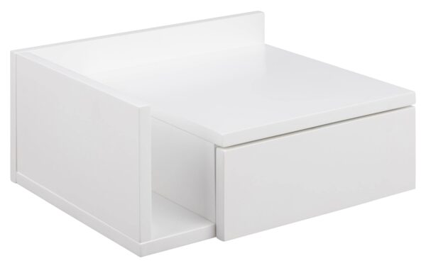 AC Design Beistelltisch Ashlan MDF, 40x32x16,5 cm, Weiss