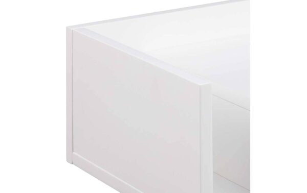 AC Design Beistelltisch Ashlan MDF, 40x32x16,5 cm, Weiss