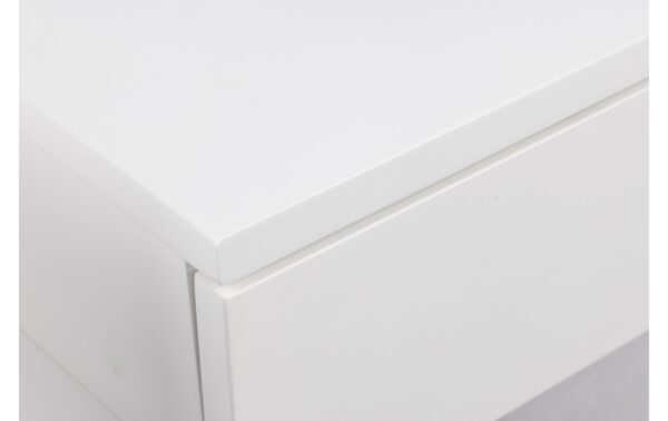 AC Design Beistelltisch Ashlan MDF, 40x32x16,5 cm, Weiss