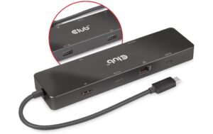 1676269_5 - Mediatech Club 3D, Universal Dockingstation 6-in-1 USB3.2 Gen2 Typ-C