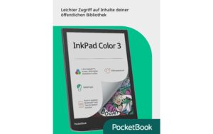 PocketBook InkPad Color 3 Stormy Sea 7.8, E-Ink Kaleido 3 Display, Linux 4.9.56
