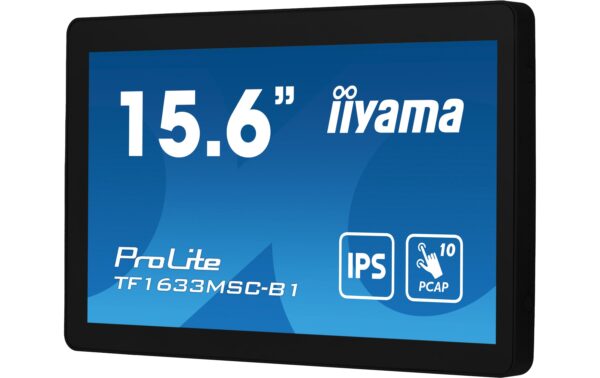 IIYAMA TF1633MSC-B1 15,6 PCAP Bezel Touch 1920x1080