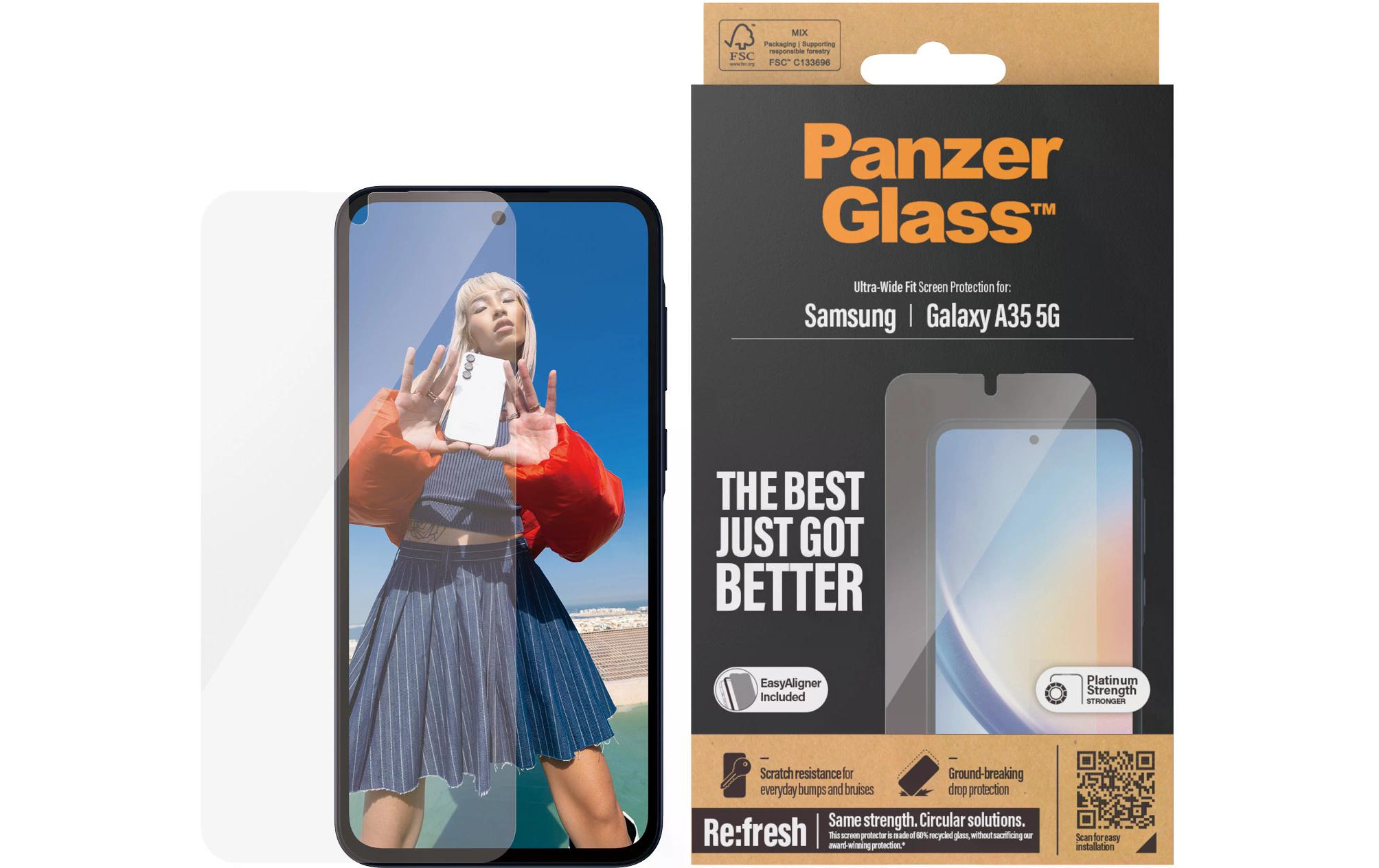 1678758 - Mediatech PanzerGlass Ultra Wide Fit Galaxy A35