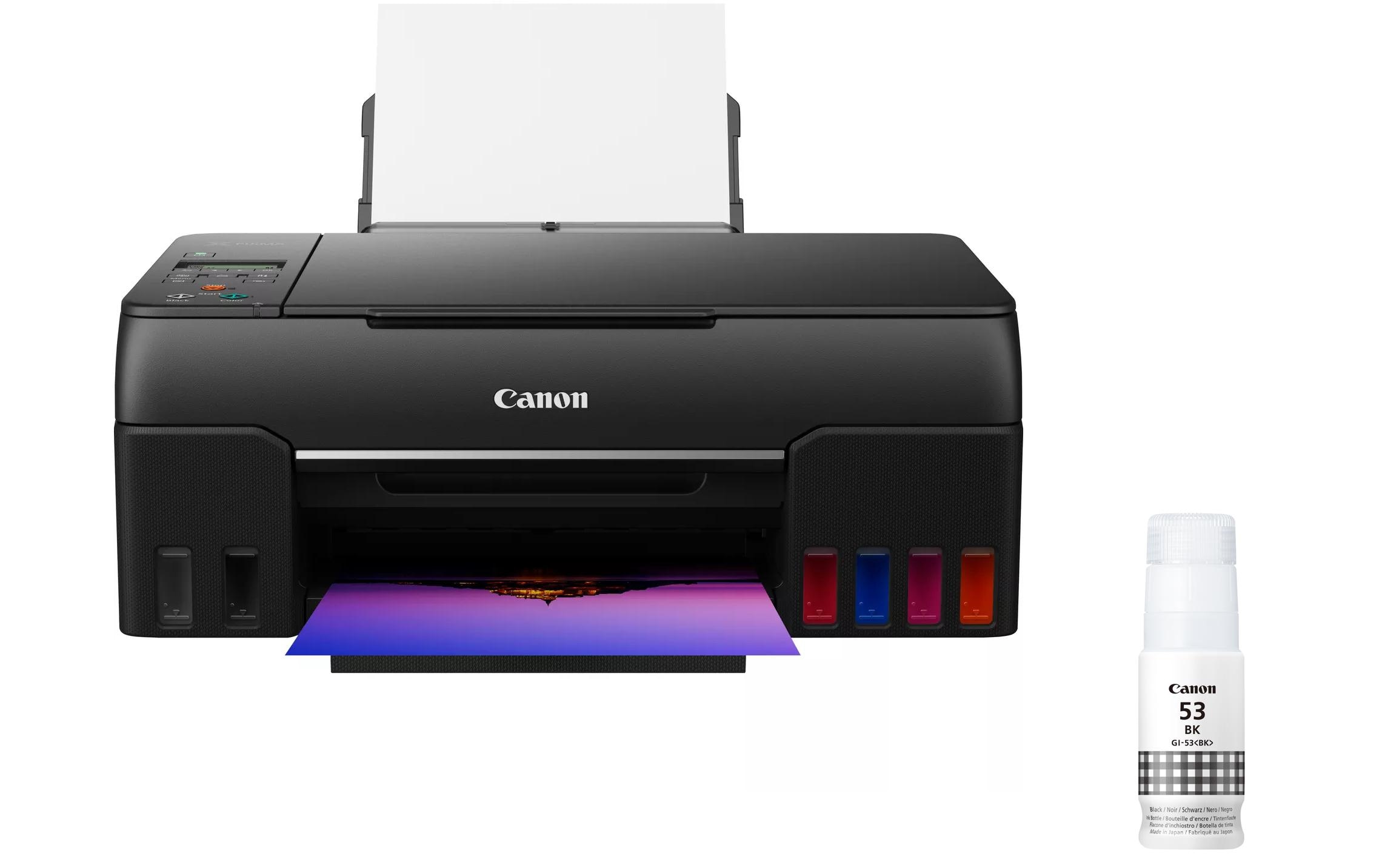 1680187 - Mediatech Canon Pixma G650, WLAN, USB, 3-in-1, KIT inkl. Tinte kaufen Schweiz | Mediatech.ch