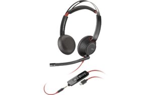 Poly Blackwire 5220 Stereo, 3.5mm+USB-C/A