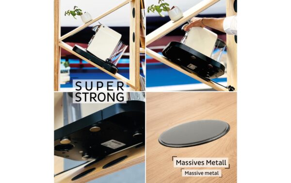 silwy Metall-Pad SUPERSTRONG 8 cm 1 x Metall-Pad (rund) BLACK