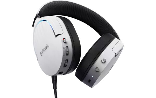 Trust GXT 491W FAYZO Gaming Headset weiss 