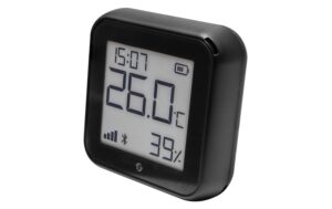 Shelly H&T Gen3, black WLAN Luftfeuchte und Temperatursensor