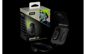 Shure MoveMic One Lavalier zu Mobiltelefon, Ladecase