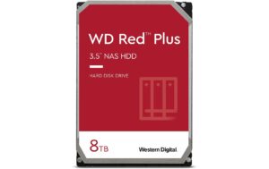 WD Red Plus 3.5 8TB SATA 6GB/s, 24x7, 5640rpm, 256MB Cache, CMR