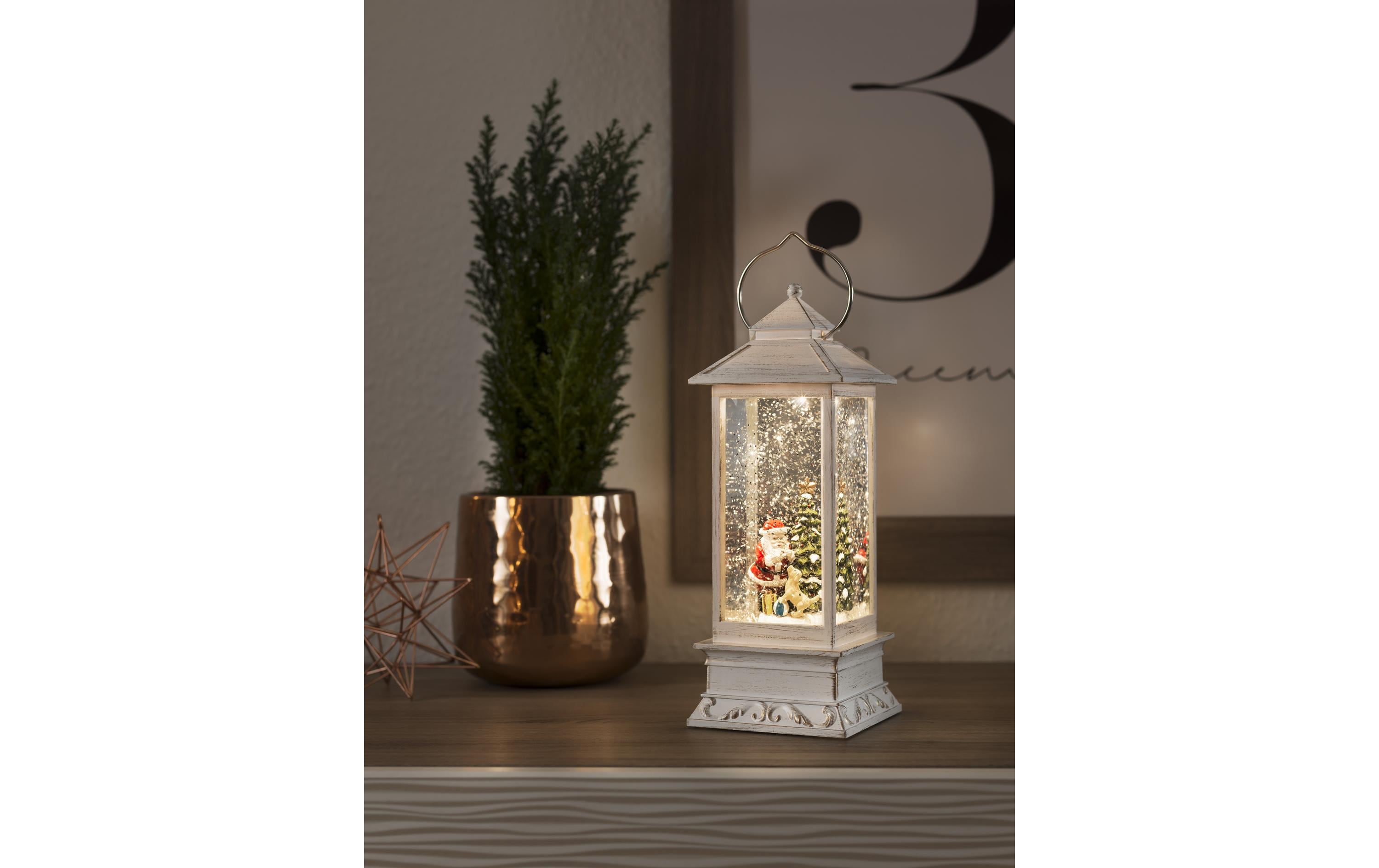 1685304_1 - Mediatech Konstsmide LED Wasserlaterne Weihnachtsmann LED warmweiss, 5h Timer, exkl. 3x C 1.5V