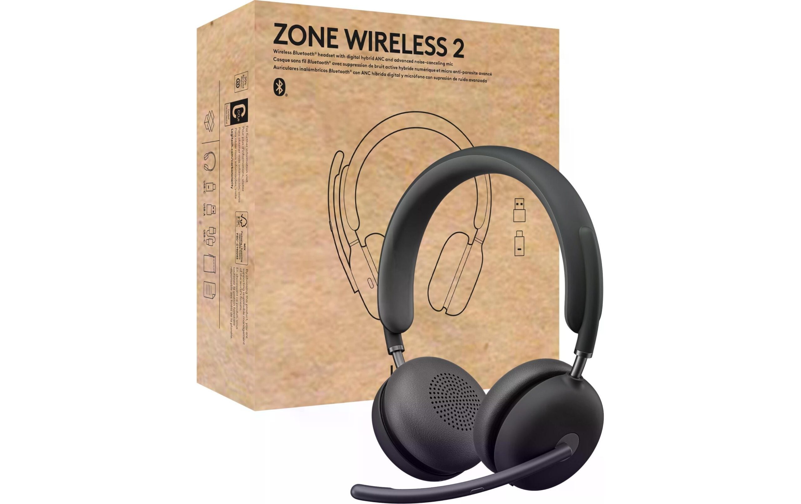 1686615 - Mediatech Logitech Zone Wireless 2 UC alle Plattformen kaufen Schweiz | Mediatech.ch
