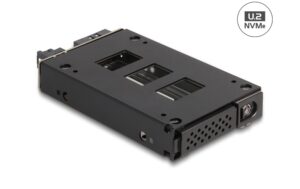 Delock Slim Bay Wechselrahmen für 1x2.5 U.2 NVMe SSD