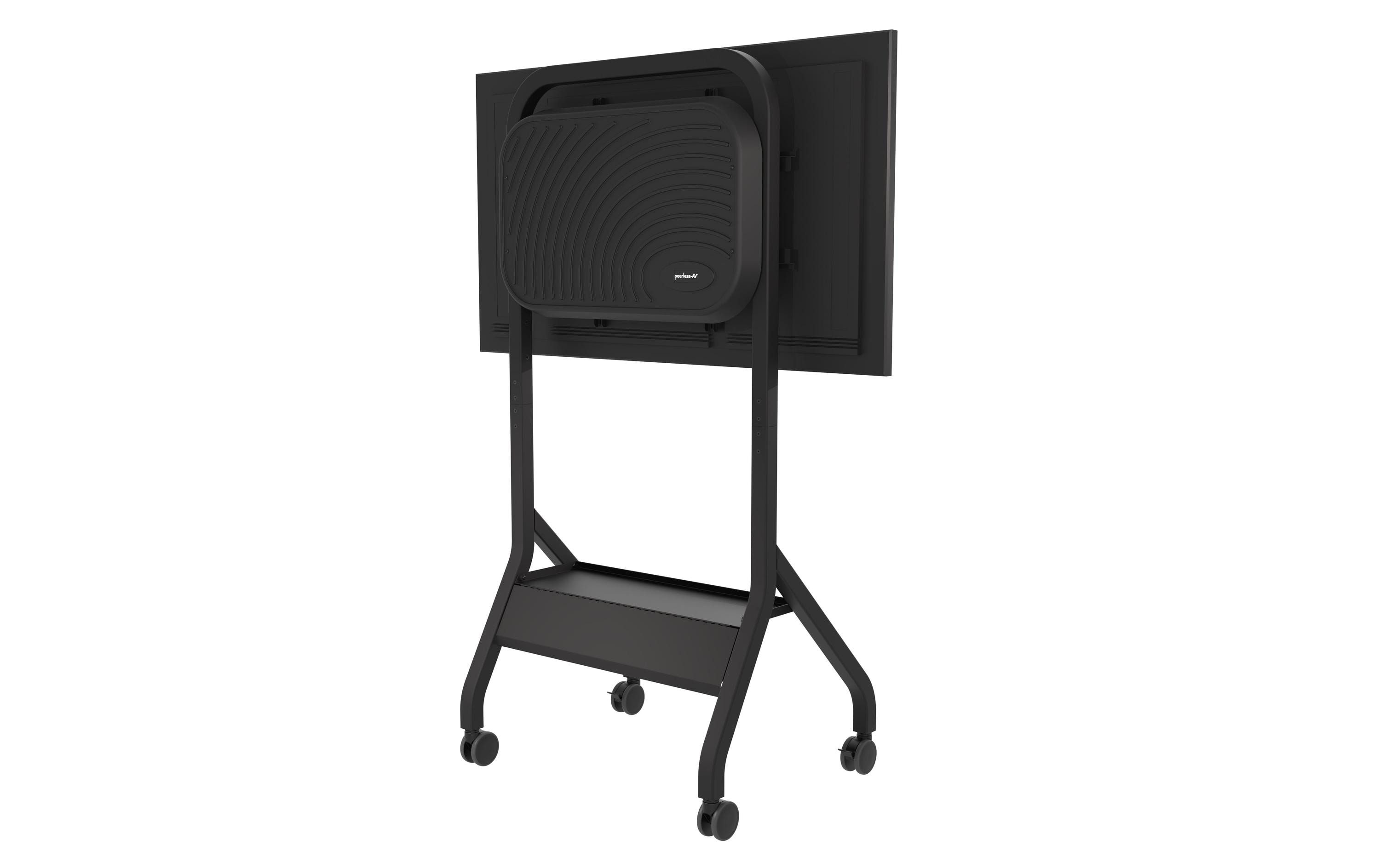1687076_1 - Mediatech Peerless-AV SR860 Trolley 43-75, Abdeckung mit Kabelführung
