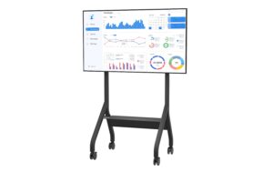 1687076_2 - Mediatech Peerless-AV SR860 Trolley 43-75, Abdeckung mit Kabelführung