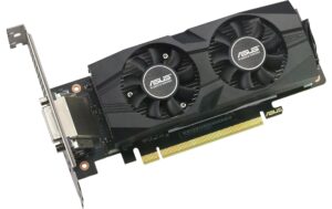 1687176_1 - Mediatech ASUS RTX3050 LP BRK O6G, 6GB DDR6 GeForce RTX3050, 1x DP, 1x HDMI, 1x DVI-D