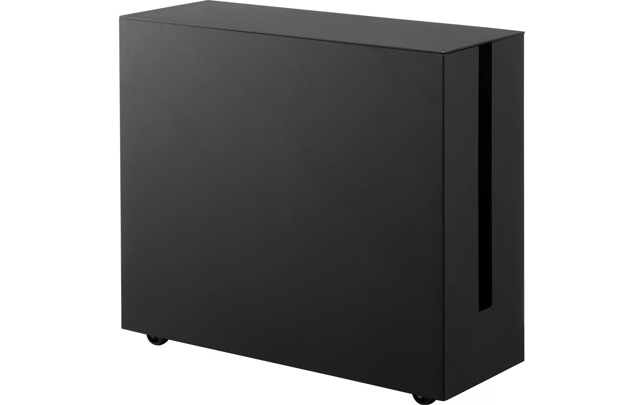 1687656 - Mediatech Yamazaki Kabelbox mit Rollen TOWER schwarz, 15 x 40 x 34.5 cm, Metall kaufen Schweiz | Mediatech.ch
