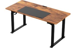 Ultradesk Uplift Braun Gaming Table Braun, höhenverstellbar, besteht aus 2 Ka