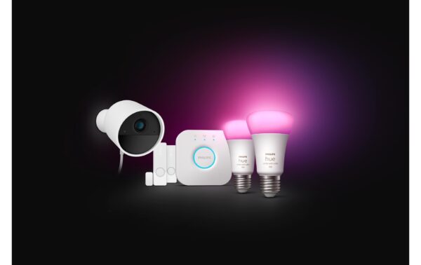 1689052_3 - Mediatech Philips Hue Secure Kamera Bundle Cam, Bridge, 2xLM, 2xSensor