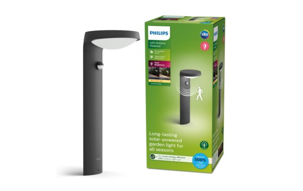 Philips Tyla IR Sockel 1.2W 30K Solar Ultra-Efficient anthrazit