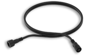Philips Niedervolt Verlängerungskabel 2 Meter, 24V, IP65, schwarz