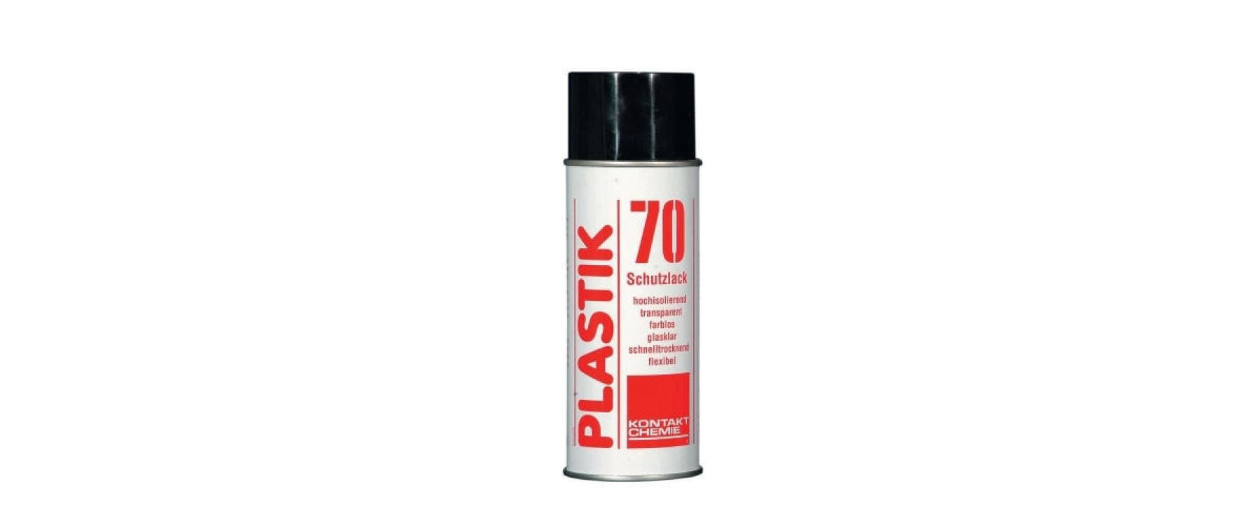 169167 - Mediatech Kontakt Chemie Plastik 70 Schutz- und Isolierlack, 200ml,