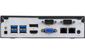 1692406_2 - Mediatech Shuttle Barebone DL30N, schwarz Intel N100, 1x DDR5 SO-DIMM 4800