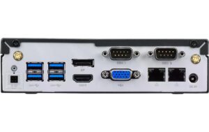1692406_3 - Mediatech Shuttle Barebone DL30N, schwarz Intel N100, 1x DDR5 SO-DIMM 4800