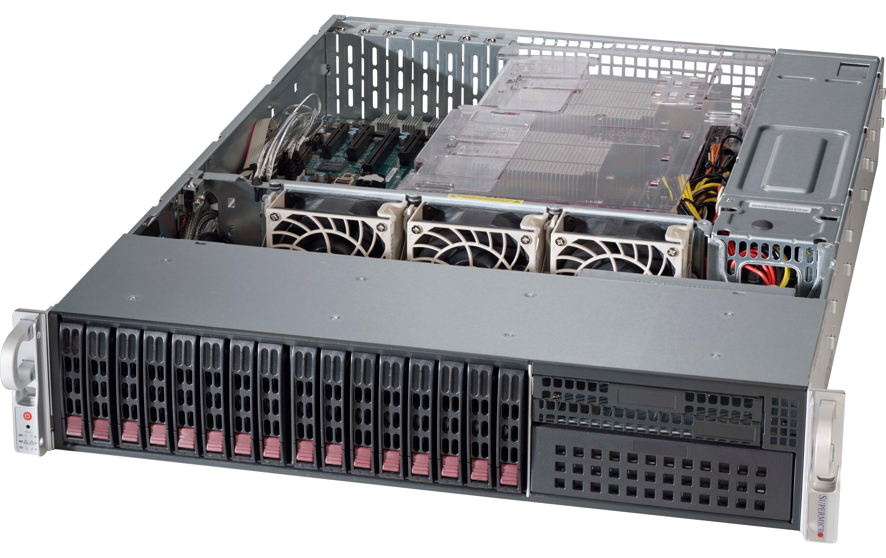 1692542 - Mediatech Supermicro CSE-213BAC8-R1K23LPB 2U Chassis kaufen Schweiz | Mediatech.ch