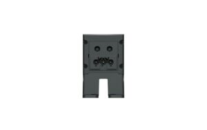 1692614_3 - Mediatech maxCONNECT CUBO Steckdoseneinheit schwarz 3x Typ 13 1x Leermodul
