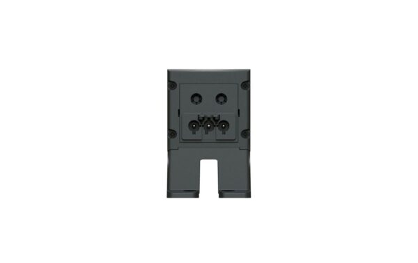 1692614_3 - Mediatech maxCONNECT CUBO Steckdoseneinheit schwarz 3x Typ 13 1x Leermodul