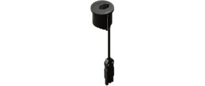 1692636_1 - Mediatech maxCONNECT ATOM Steckdoseneinheit schwarz 1x Typ 13