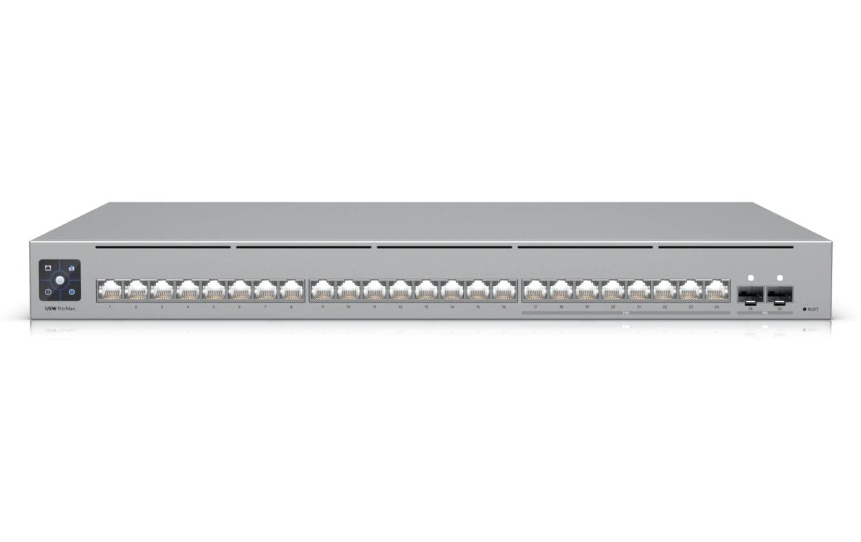 1693535 - Mediatech Ubiquiti UniFi Switch USW-PRO-MAX-24 24 Port, 1,3 Display, 2xSFP+ kaufen Schweiz | Mediatech.ch
