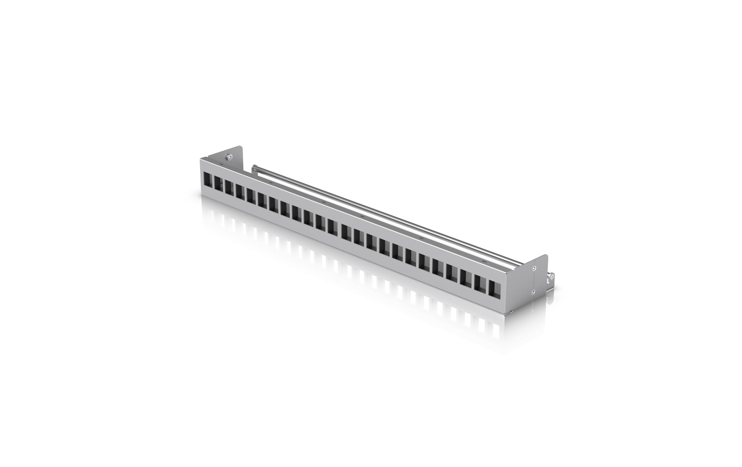 1693537 - Mediatech Ubiquiti UACC-Rack-Panel-Patch-Blank-24 24 Port Keystone Leerpanel, 1HE, grau kaufen Schweiz | Mediatech.ch